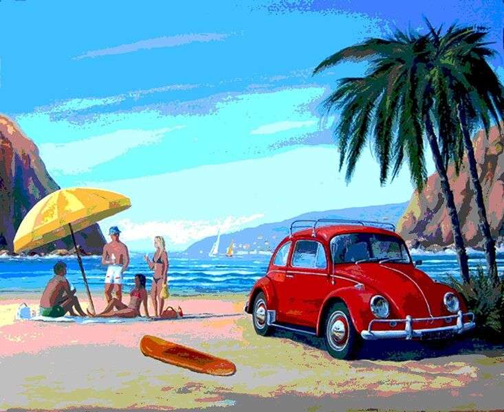 friends on vacation jigsaw puzzle online