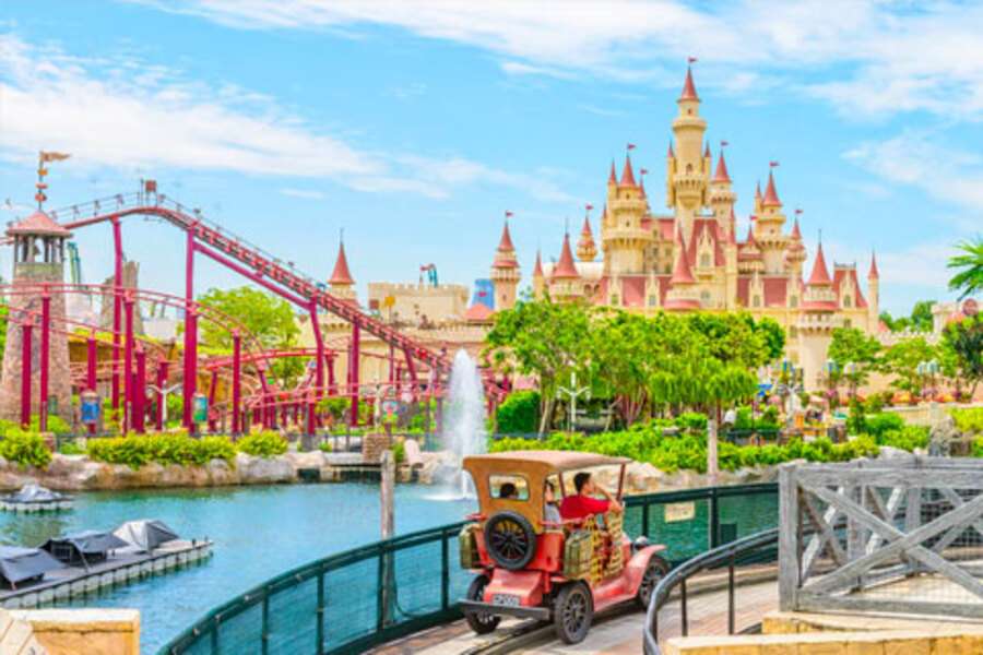 Parcul de distracții din Singapore Asia puzzle online