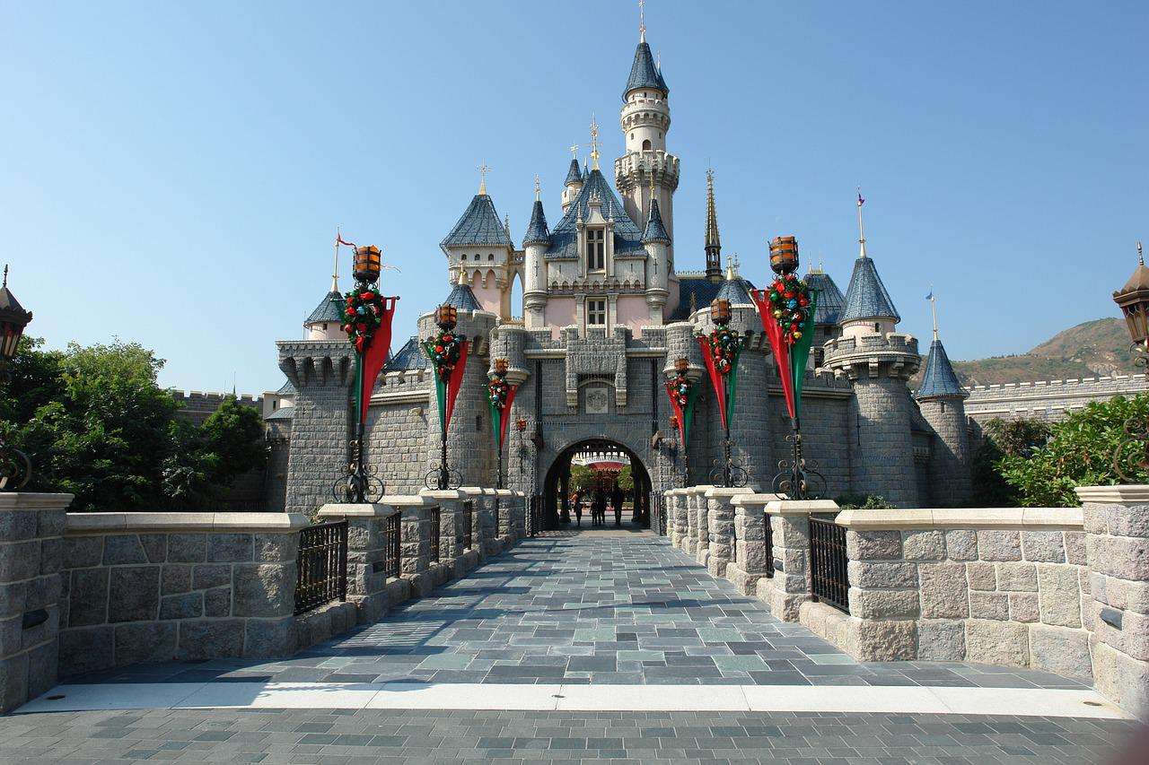 Hongkong Disneyland China Aziatisch online puzzel