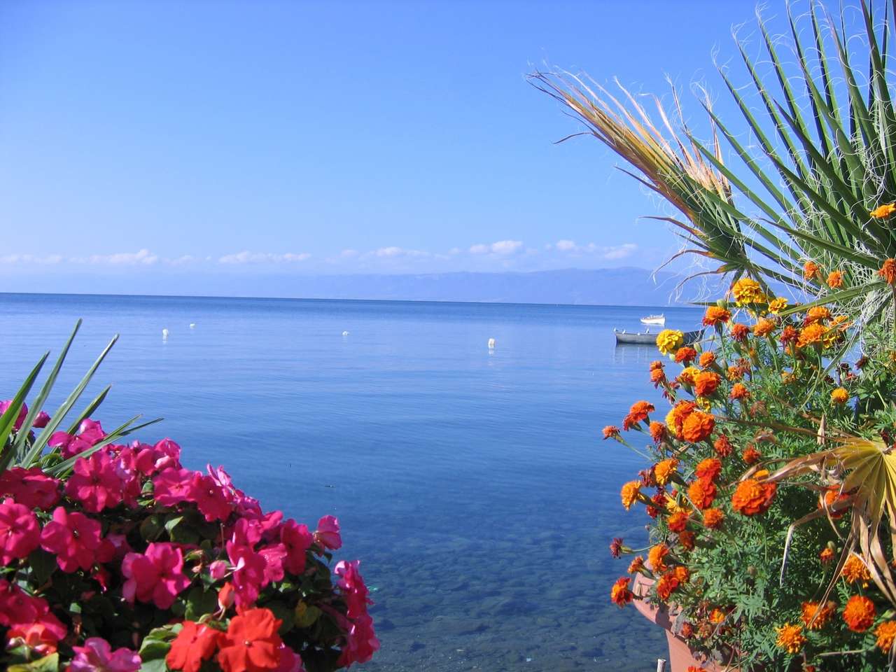 Lago Ohrid. quebra-cabeças online