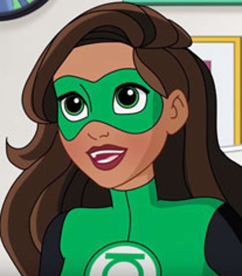 Jessica Cruz/Lanterna Verde puzzle online