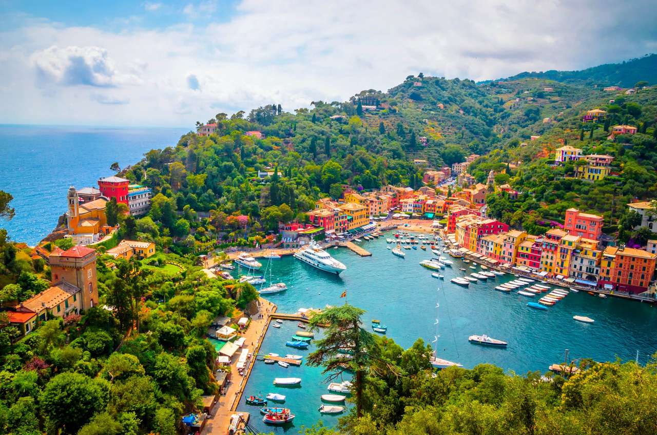 Portofino. Italien Puzzlespiel online