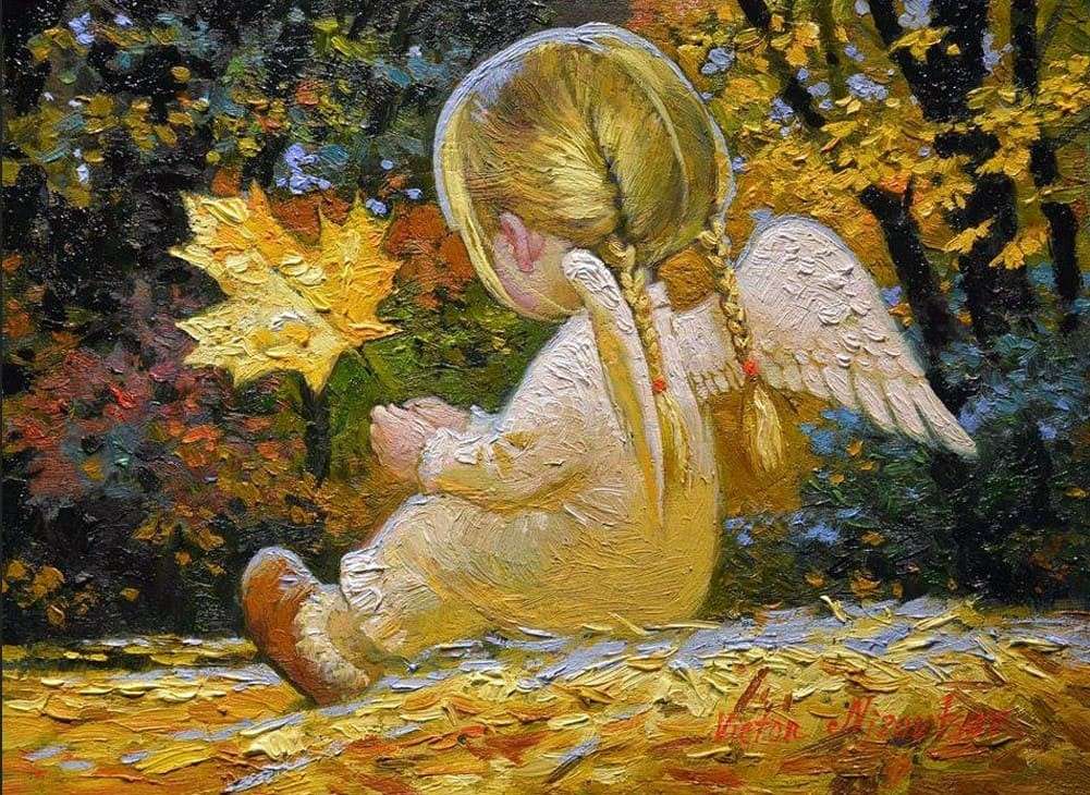 malý anděl online puzzle