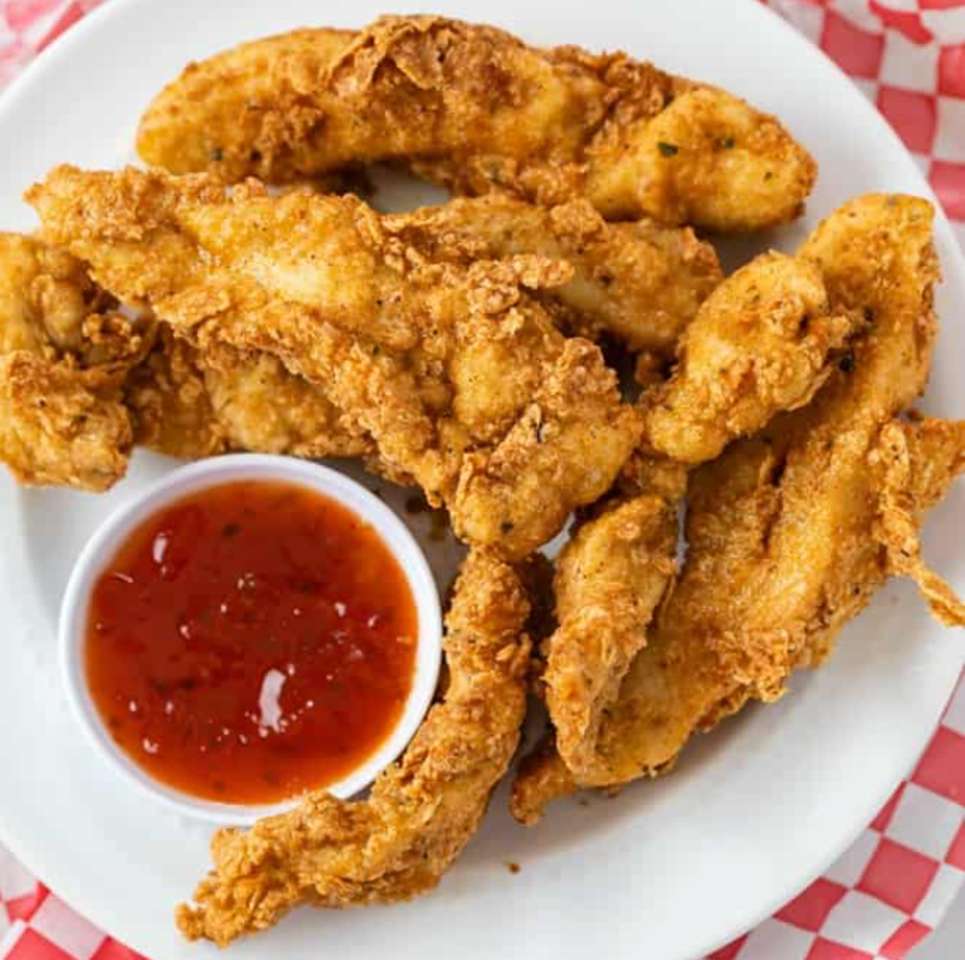Fried Chicken Anbud pussel på nätet