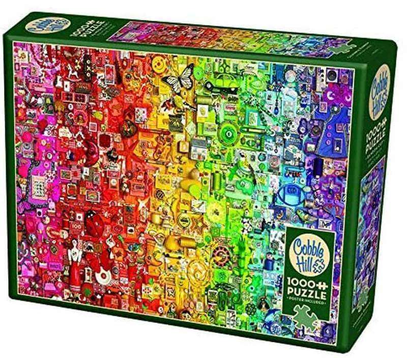 barevná-duha-skládačka- online puzzle