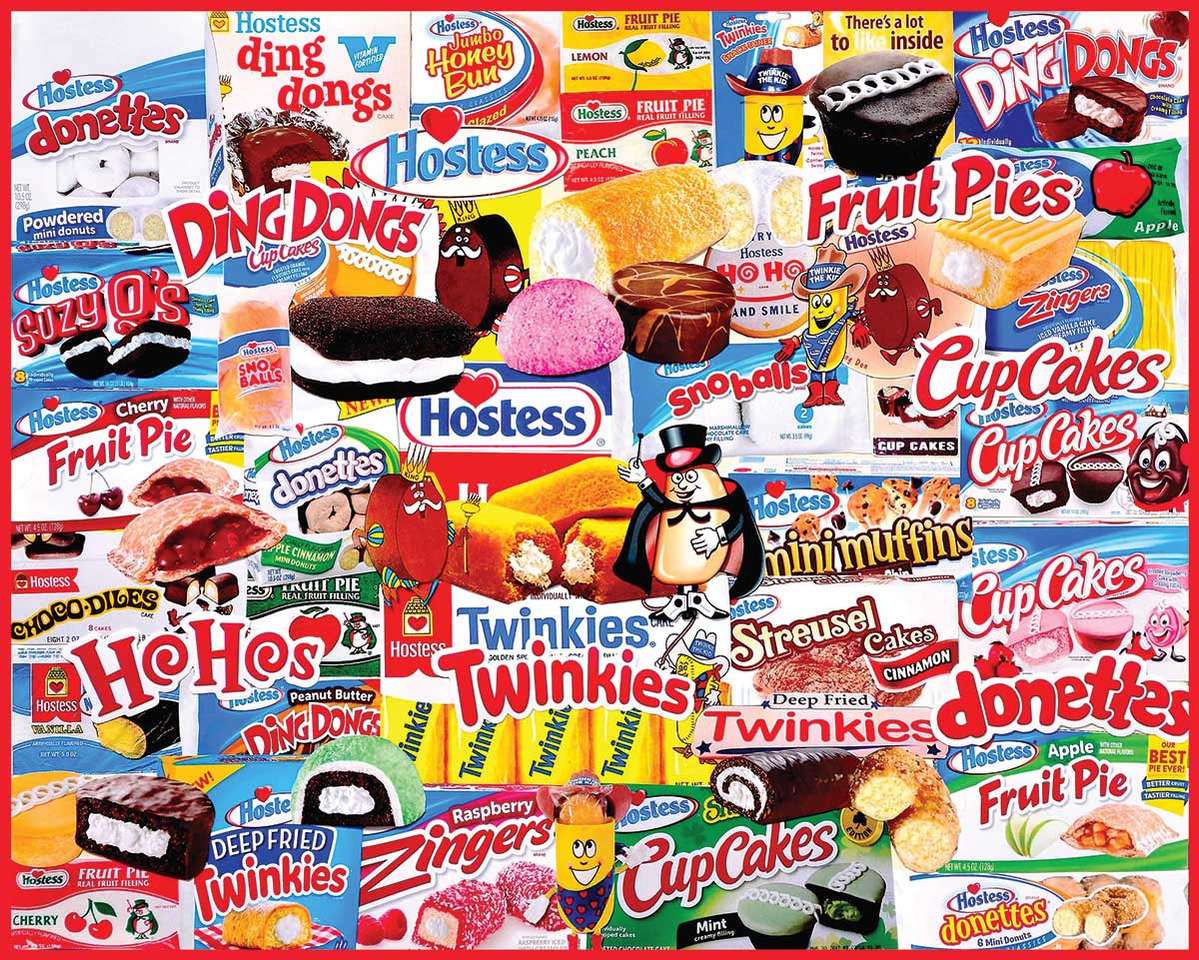 HOSTESS SNACK CAKES POSTER jigsaw puzzle online