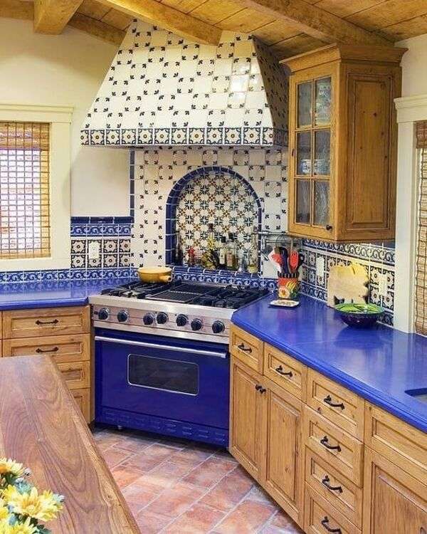 Küche eines rustikalen Hauses Nr. 55 Puzzlespiel online