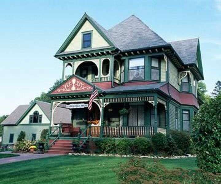 Casa tipo Victoriano moderna (69) #230 rompecabezas en línea