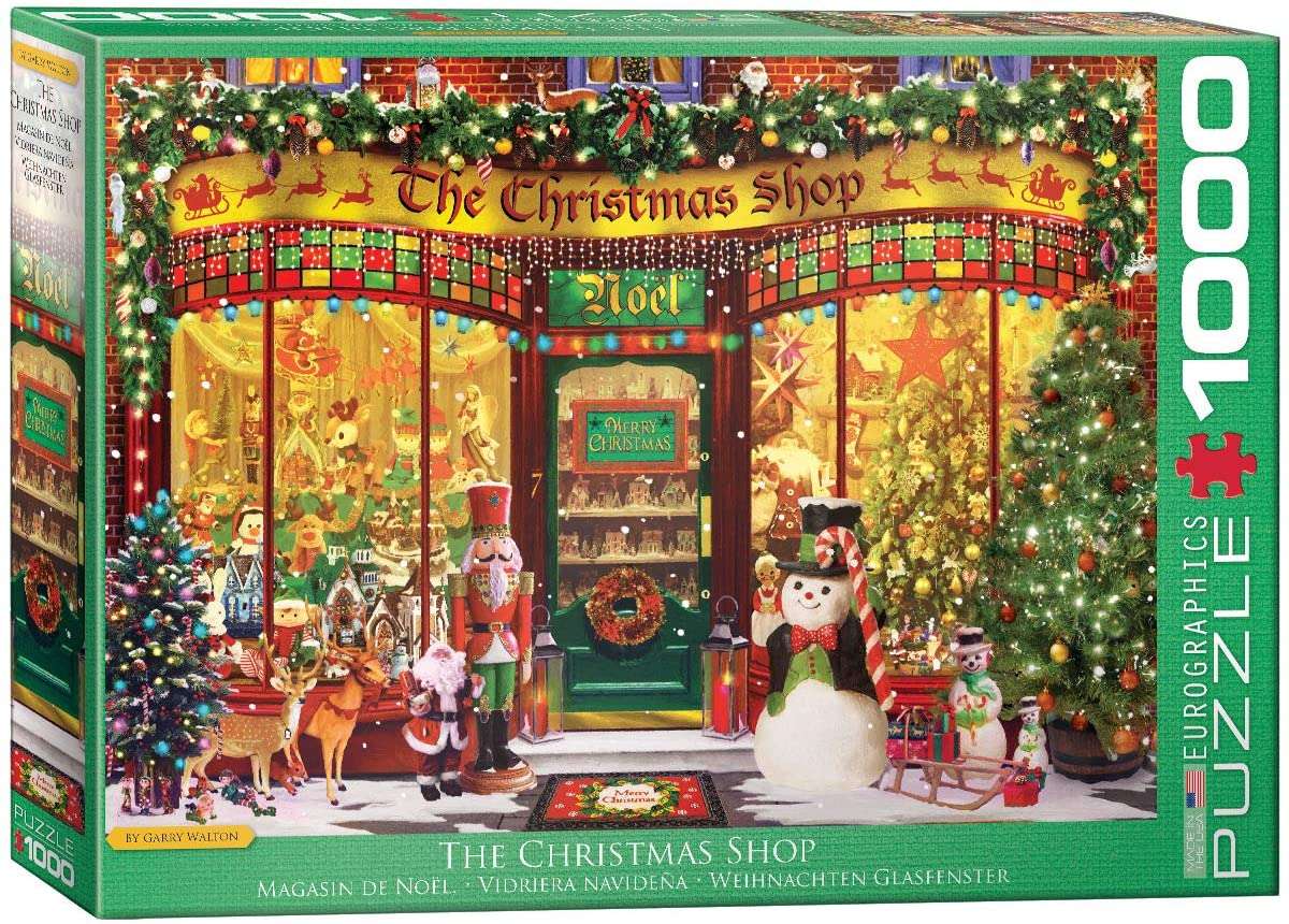 Коледа-магазин-мозайката онлайн пъзел