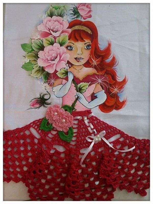 Diva girl red hair online puzzle