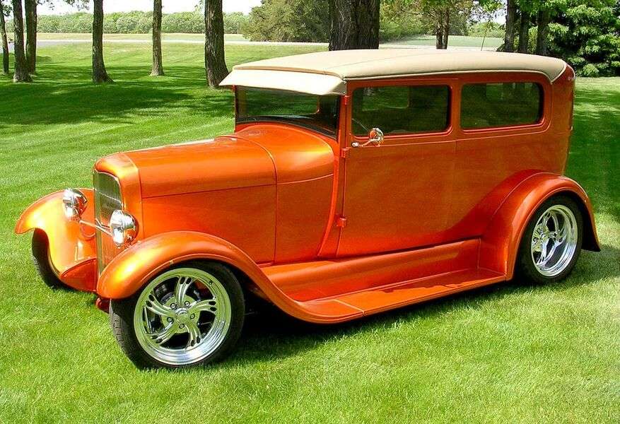 Carro Ford Modelo A ano 1929 puzzle online