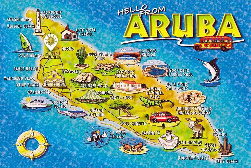 Aruba-Reise Online-Puzzle