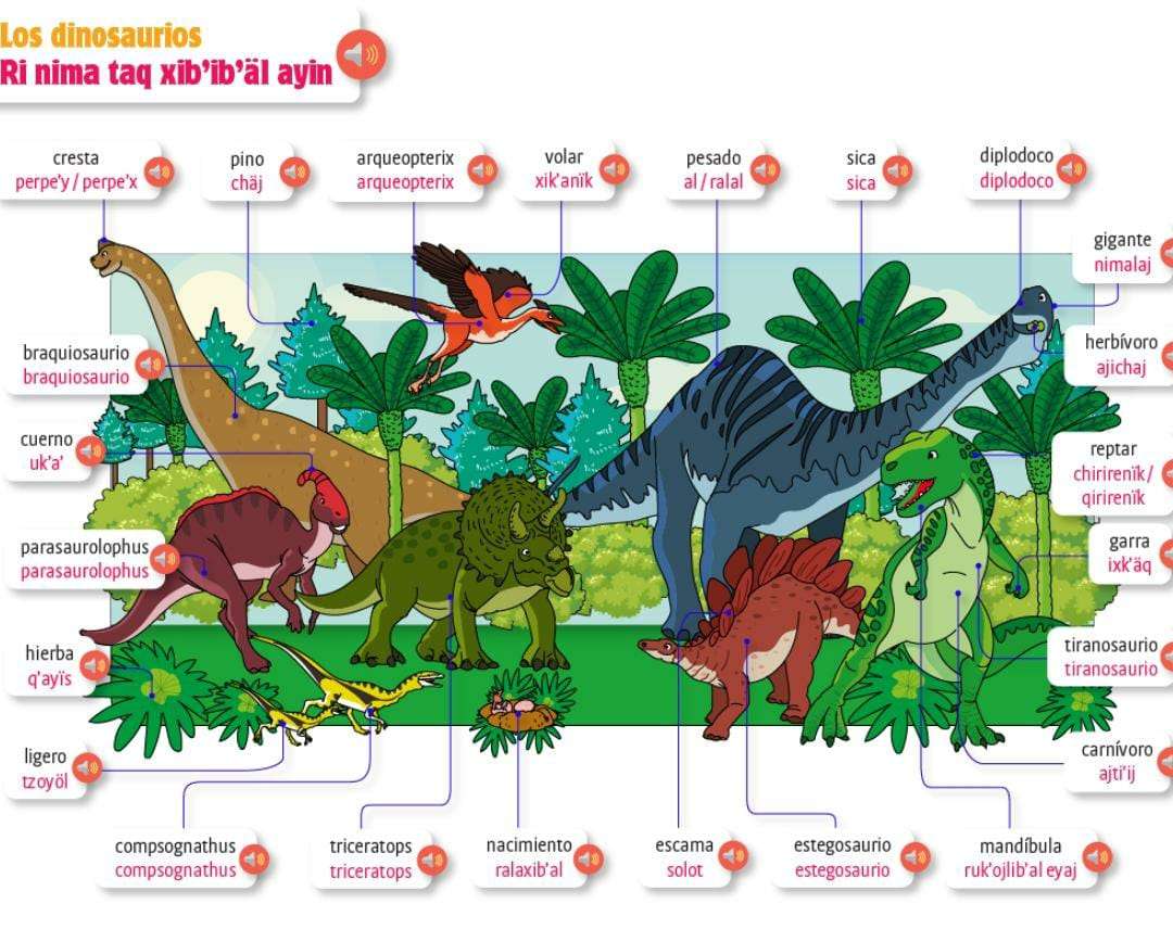 динозавры пазл онлайн