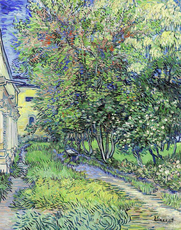 Trädgård (V van Gogh) Pussel online