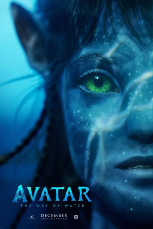Filmový plakát Avatar: Cesta vody online puzzle