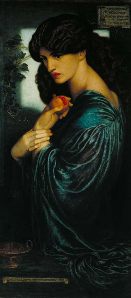 Rossetti: Proserpina pussel på nätet