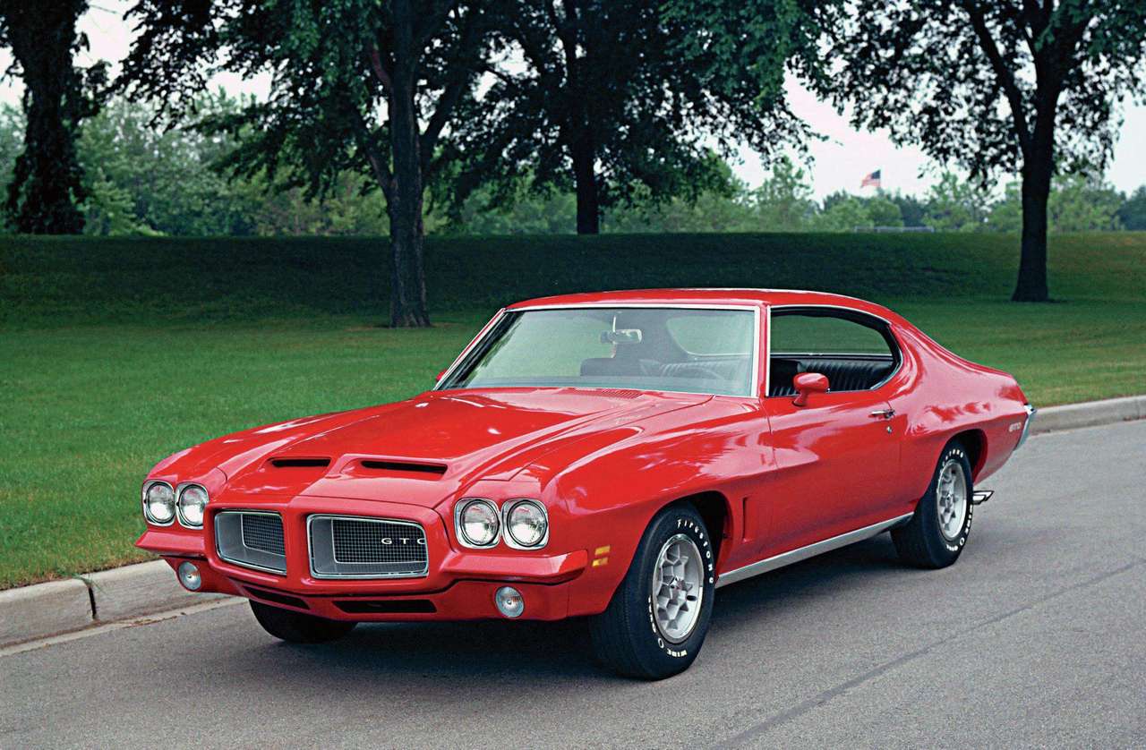 1972 Pontiac LeMans GTO keménytetős kupé kirakós online