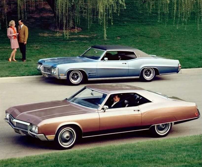 1970 Buick Riviera & Wildcat пазл онлайн