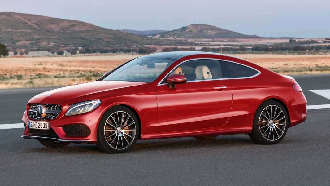 Car Mercedes Benz C Class Coupe Year 2019 jigsaw puzzle online