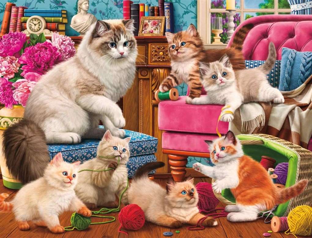 gattini cattivi puzzle online