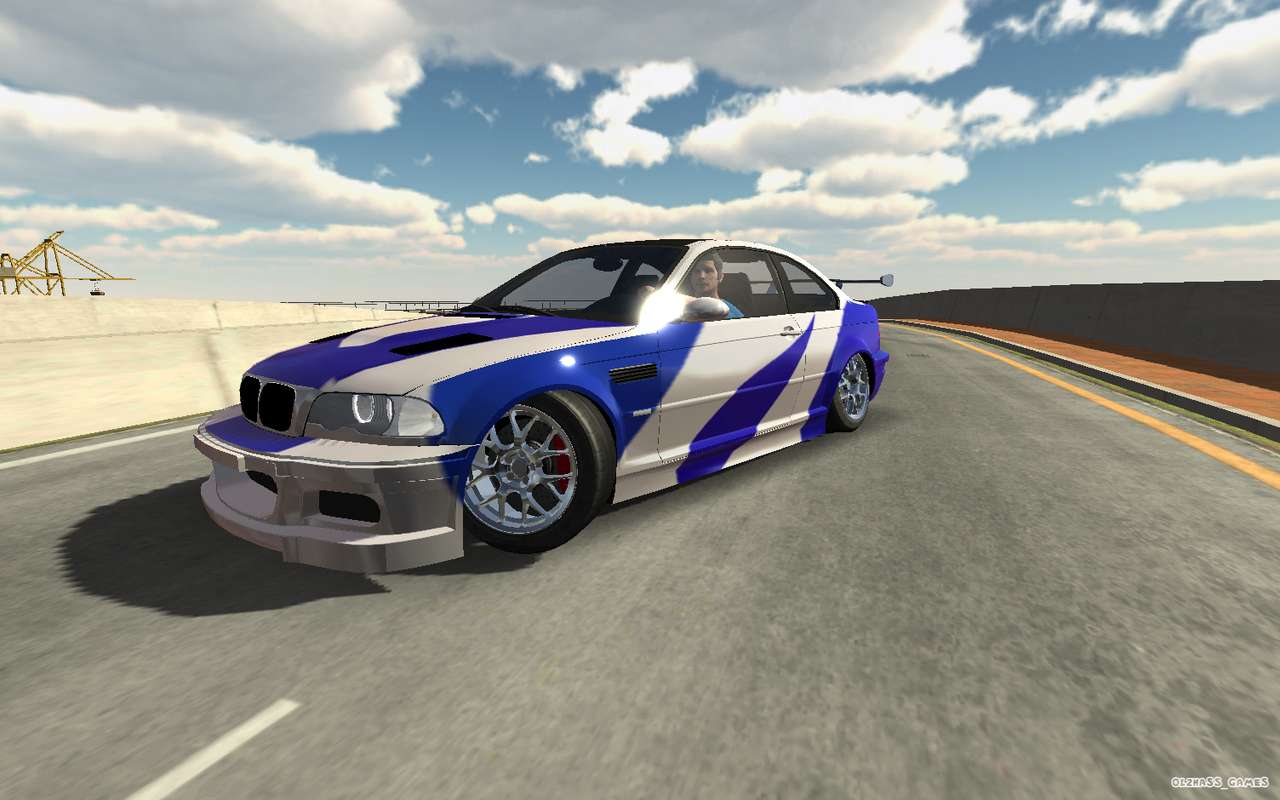 BMW m3 GTR rompecabezas en línea