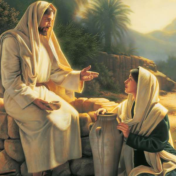 Исус и самарянинът онлайн пъзел