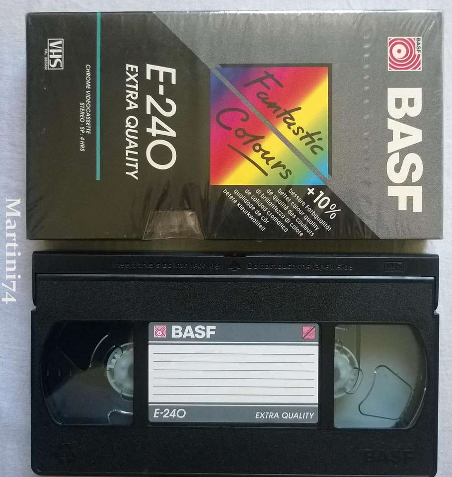 Cassette vidéo Basf puzzle en ligne