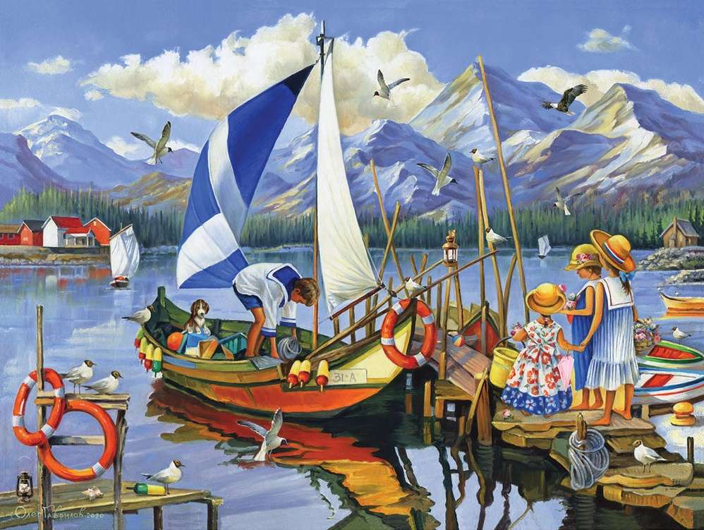 small sailboat jigsaw puzzle online