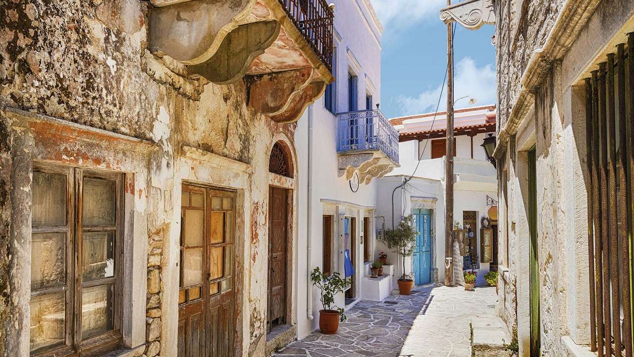 Grekiska ön Naxos Pussel online