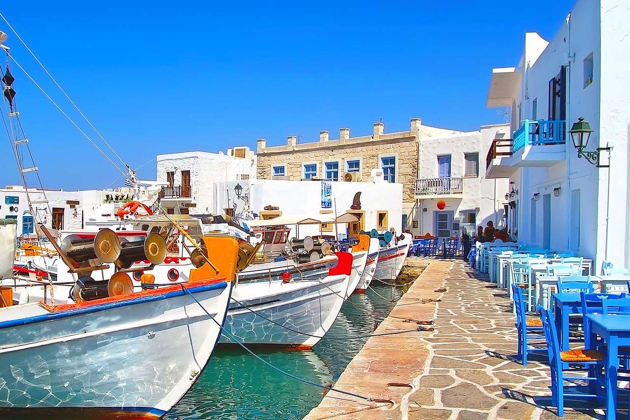 ilha grega de Paros puzzle online