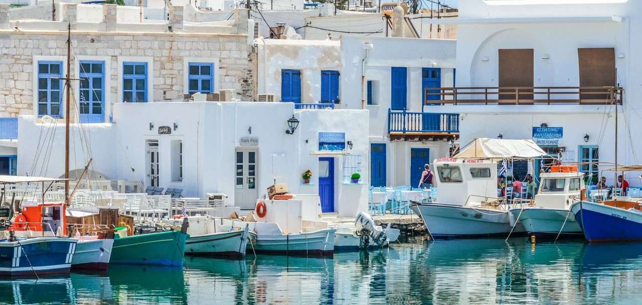 Грецький острів Парос пазл онлайн