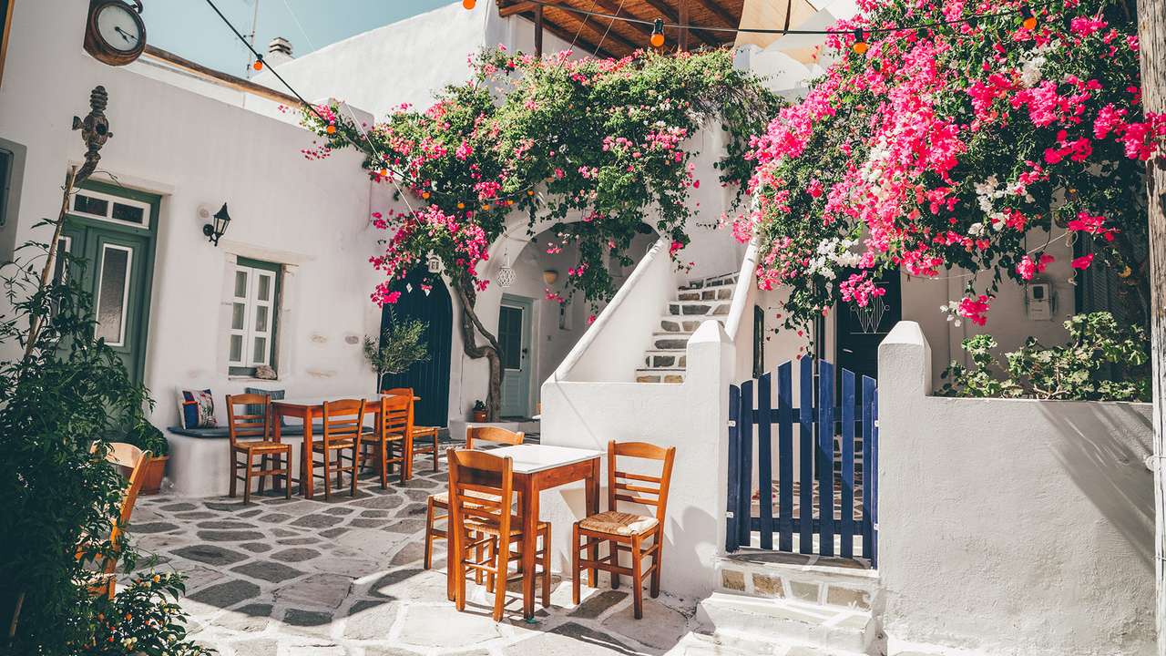 Řecký ostrov Paros skládačky online