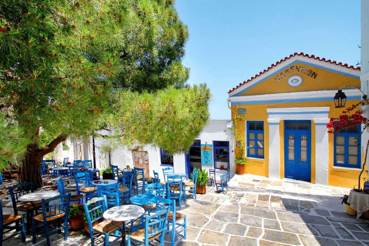 Görögország Paros szigete online puzzle
