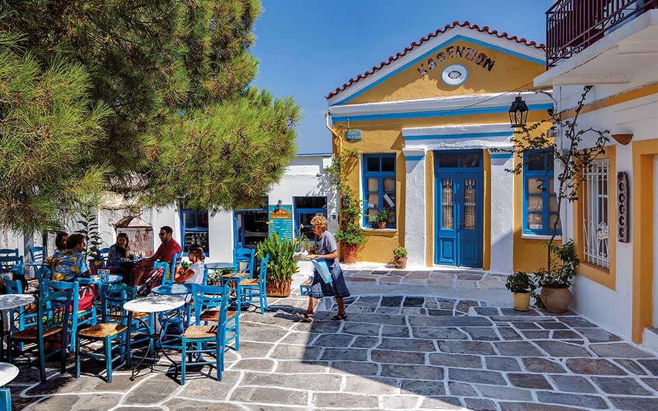 île grecque de Paros puzzle en ligne