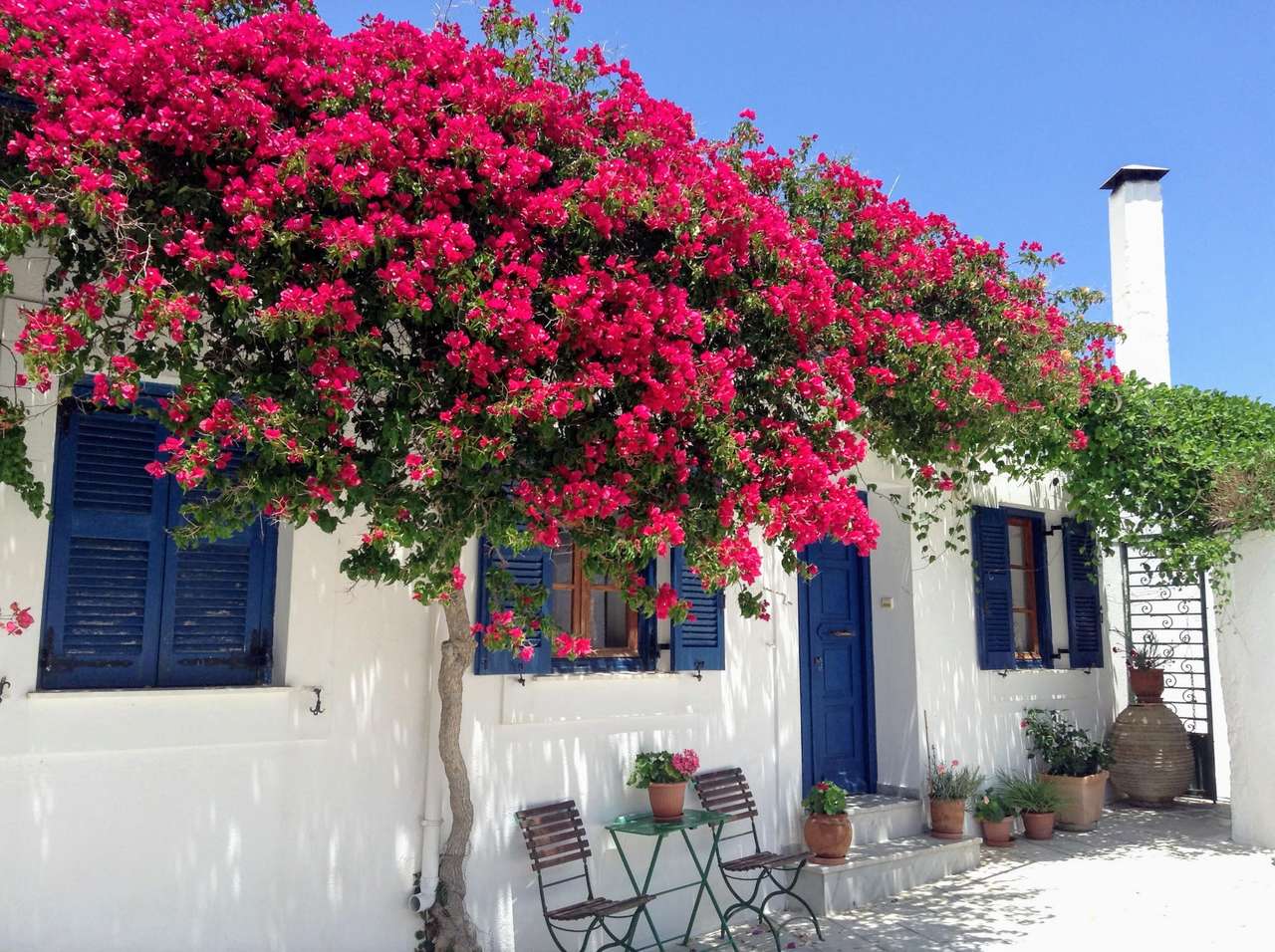 Řecký ostrov Paros online puzzle