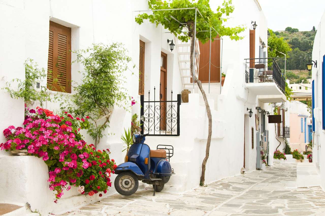 Grieks eiland Paros online puzzel