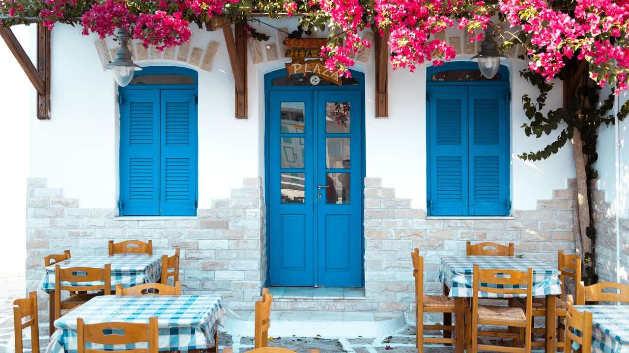 Görögország Paros szigete online puzzle