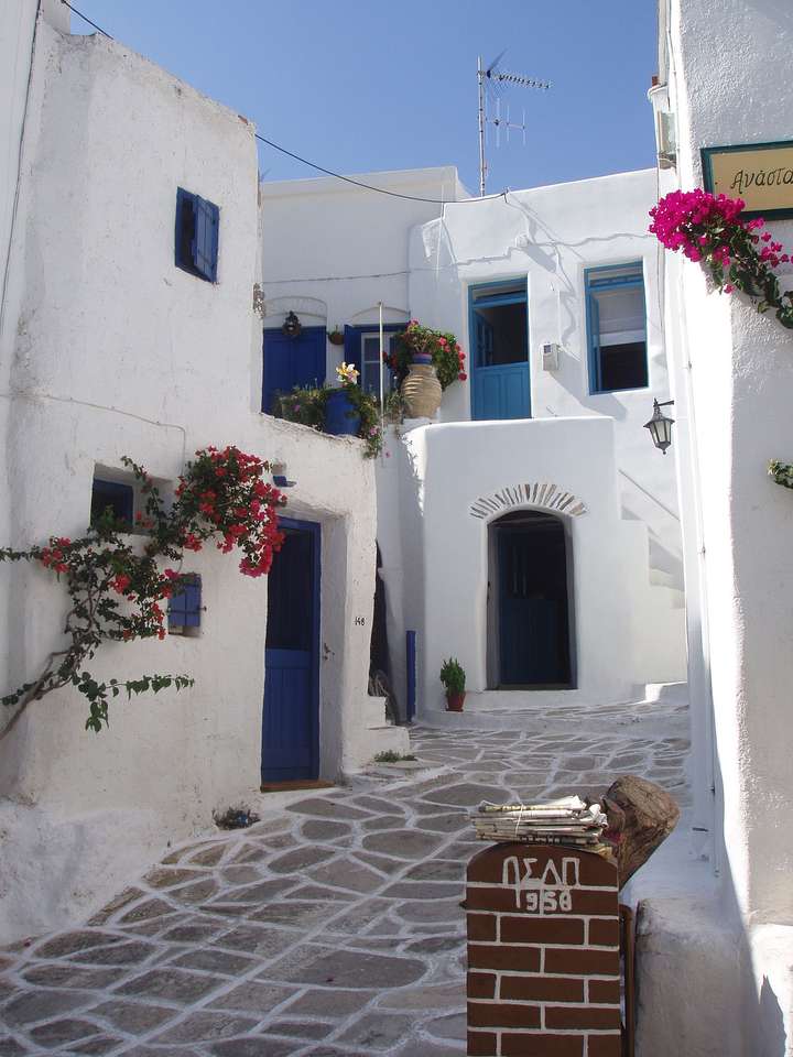 Гръцки остров Парос онлайн пъзел