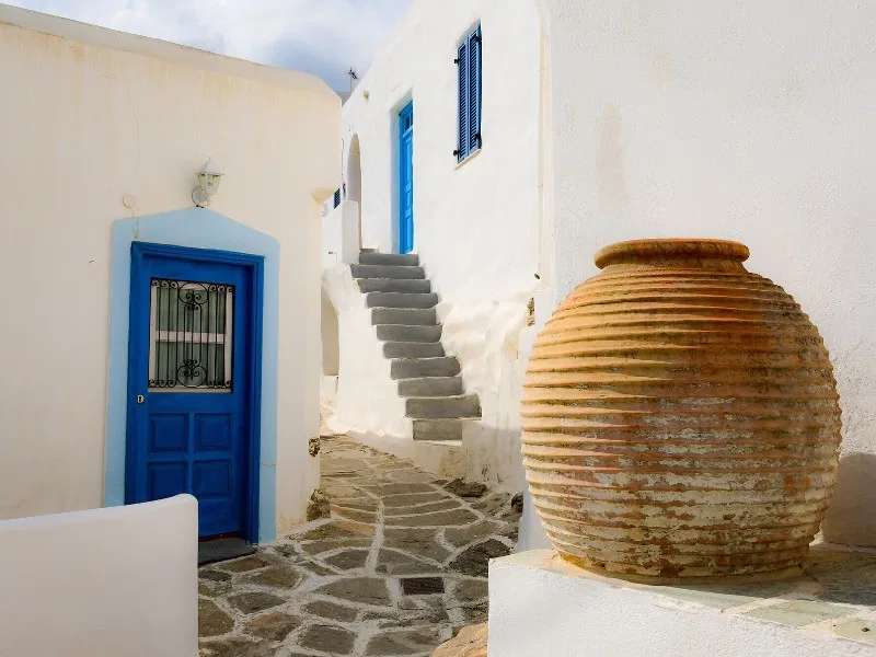 Greek island of Paros online puzzle