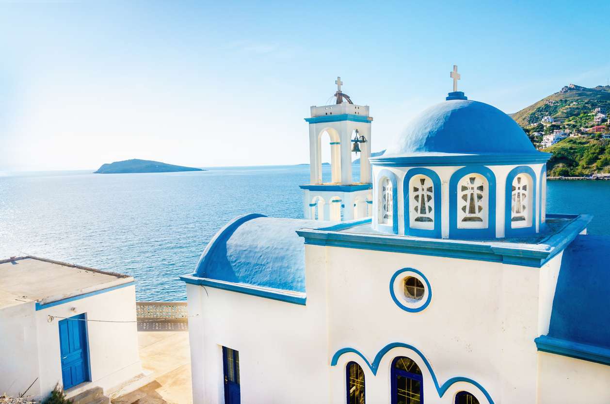 греческий остров Парос онлайн-пазл
