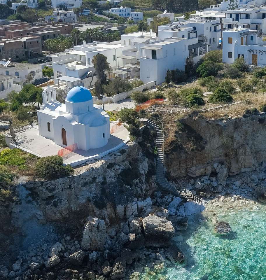 Den grekiska ön Paros Pussel online