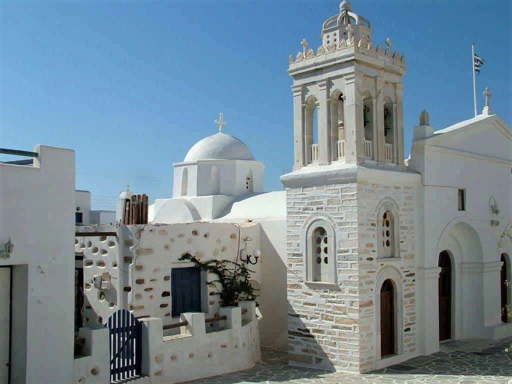 Insula greacă Paros Lefkes Marpissa jigsaw puzzle online