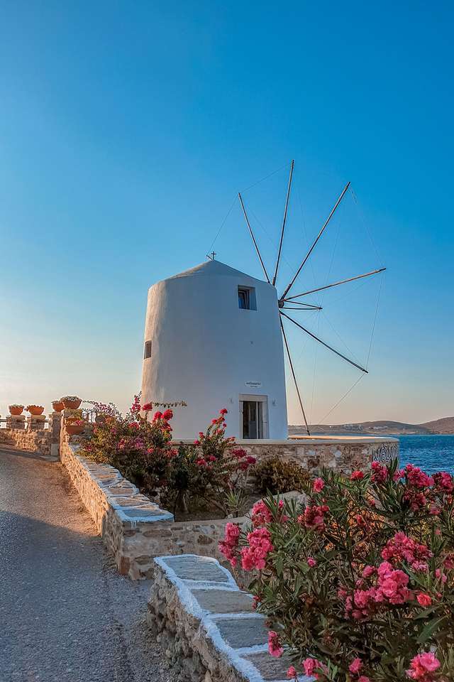 Griechische Insel Paros Parikia Puzzlespiel online