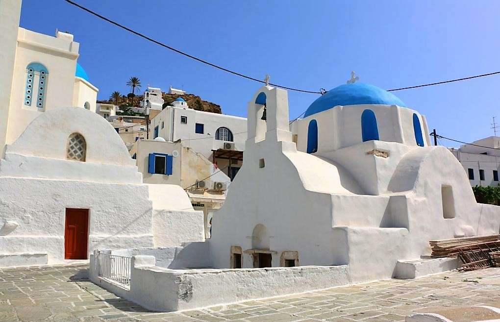 Гръцки остров Йос онлайн пъзел