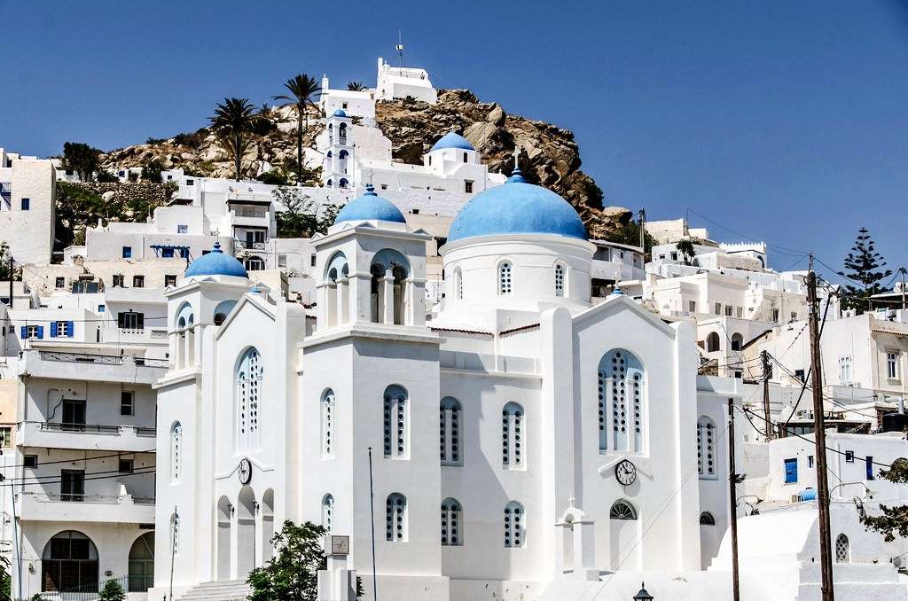Griechische Insel Ios Puzzlespiel online