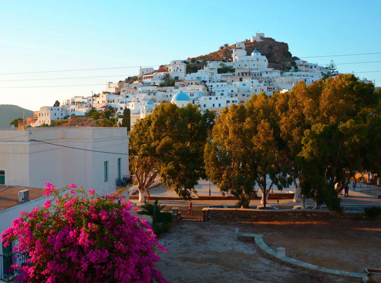 ilha grega de Ios puzzle online