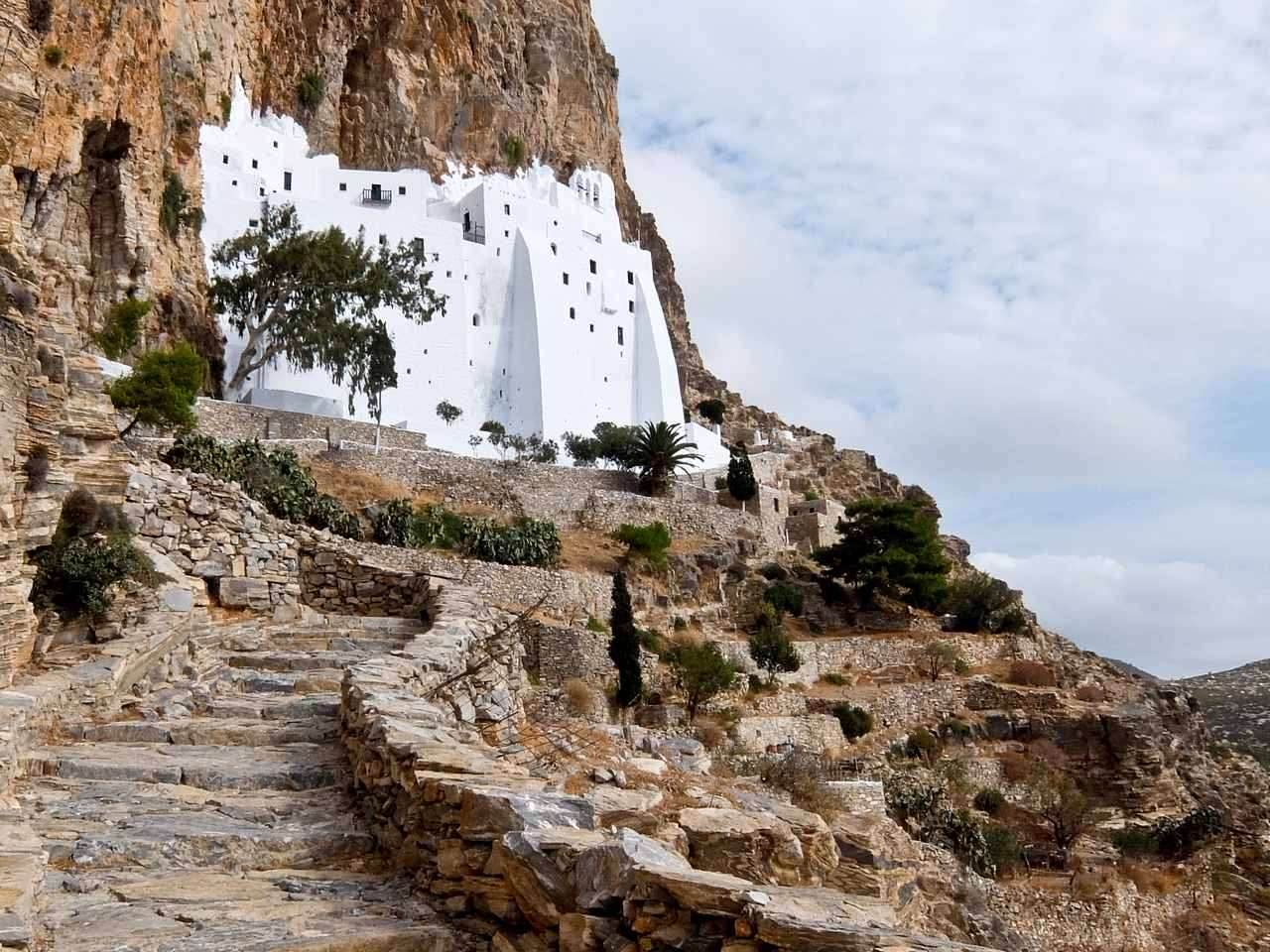 Griechische Insel Amorgos Puzzlespiel online