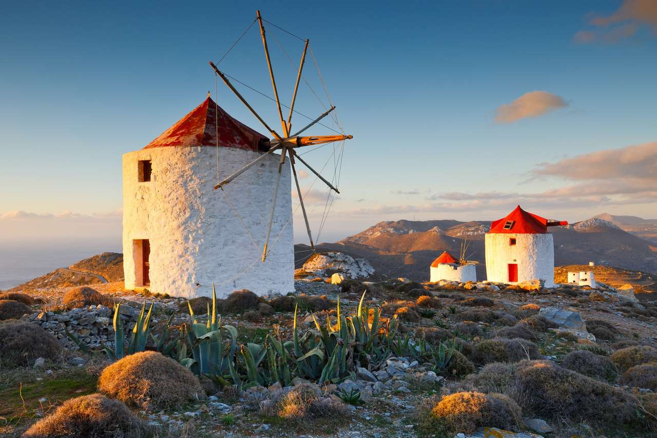 Griechische Insel Amorgos Puzzlespiel online