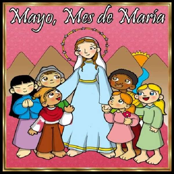 Μάιος, μήνας της Μαρίας online παζλ