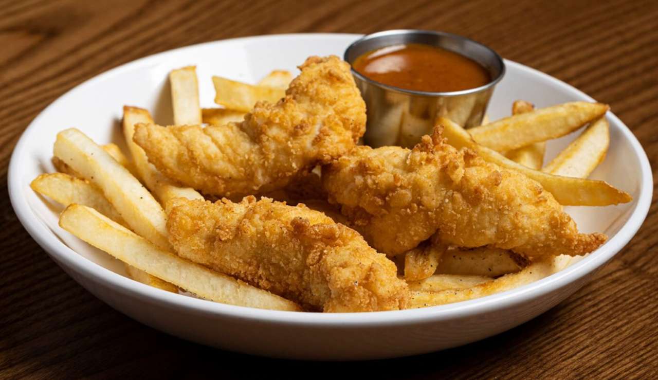 Chicken Tenders and fries jigsaw puzzle online